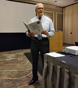 Dr. Don Tupper speaks at the Annual Dr. Stewart Surloff Memorial Seminar April 8 2026